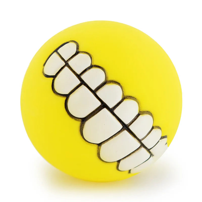 Dog Ball Teeth Funny Trick Toy