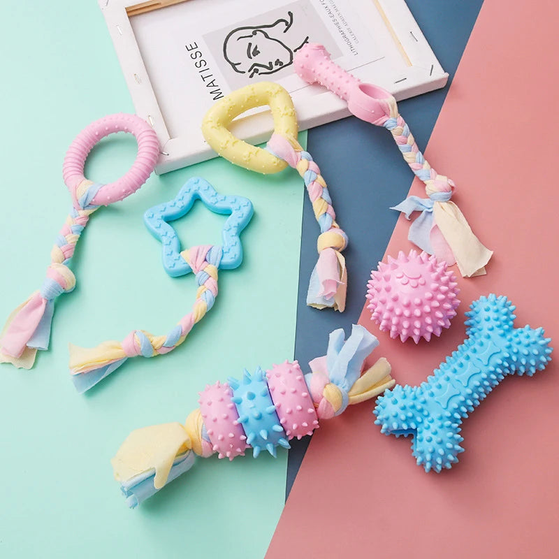 Bite Resistant Molar Teeth Cleaning Toys