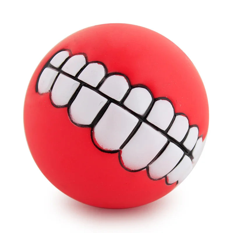 Dog Ball Teeth Funny Trick Toy