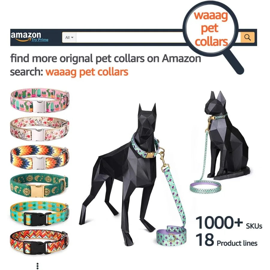 Tropical Collar With Ornaments