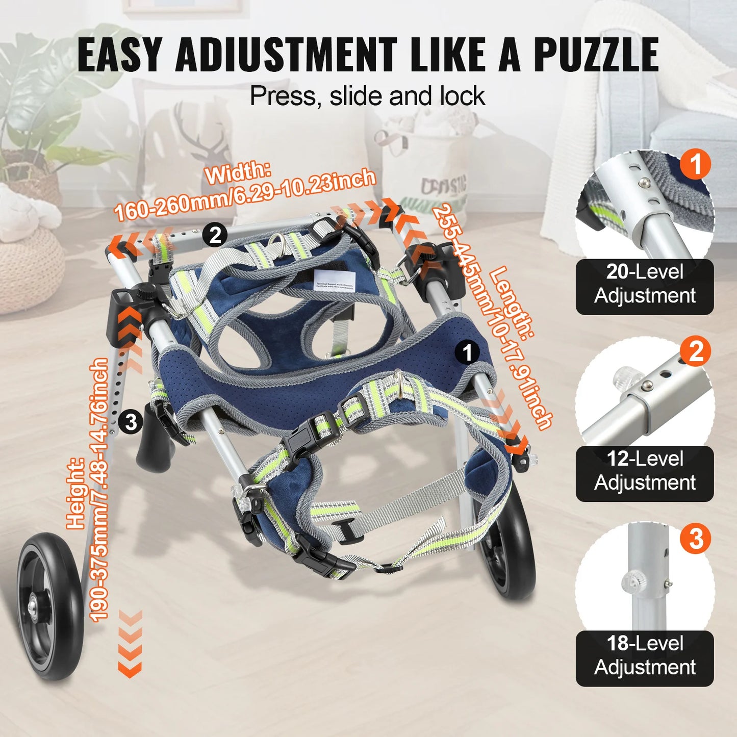 Pet Wheelchair Mobility Aids