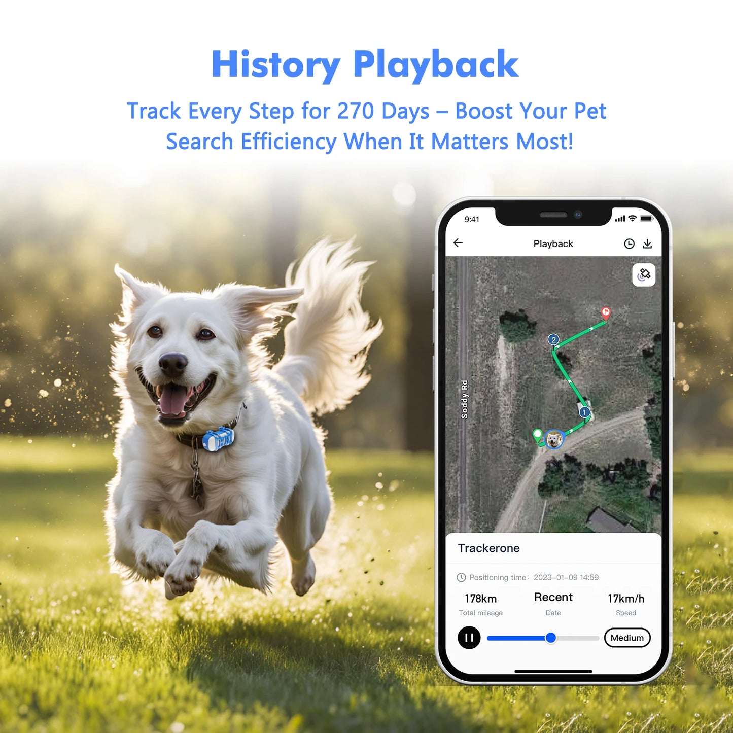 Waterproof Smart Locator with App