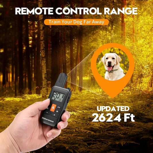 Rechargeable Anti Barking Shock Vibration Collar
