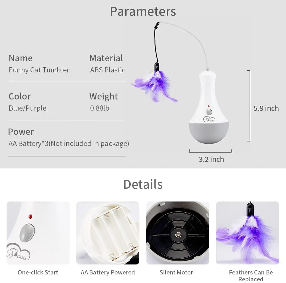 Feather Interactive Automatic Toys