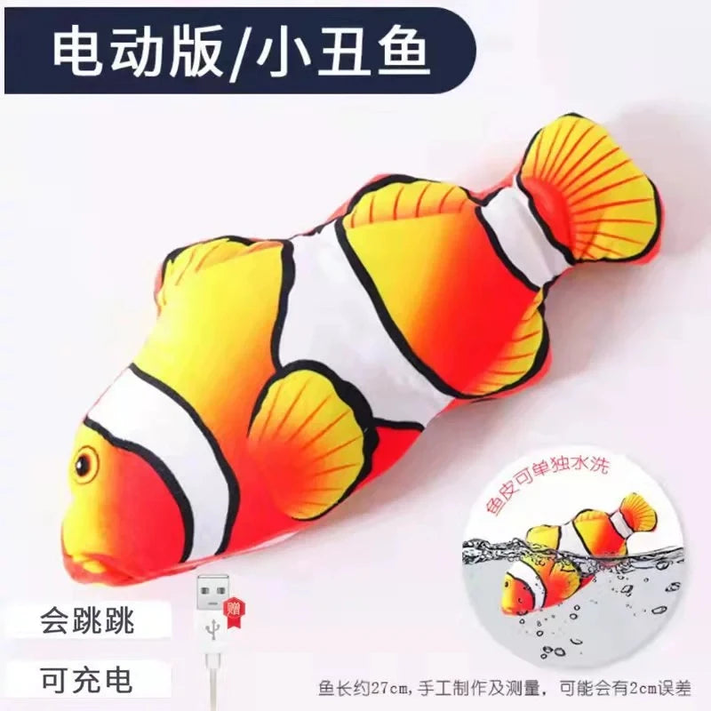 USB Rechargeable Flopping Fish Cat Toy