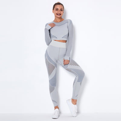 Absorbent Yoga Long-Sleeved Suit