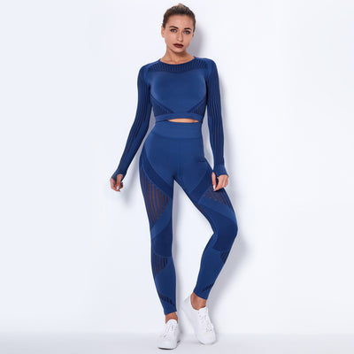 Absorbent Yoga Long-Sleeved Suit