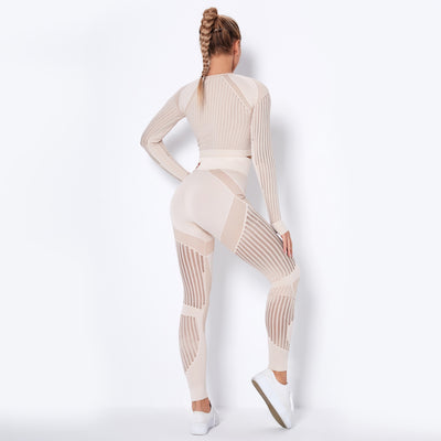 Absorbent Yoga Long-Sleeved Suit