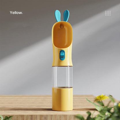 New Dog Water Bottle Portable Outdoor Pet Travel Water Bottle Pets