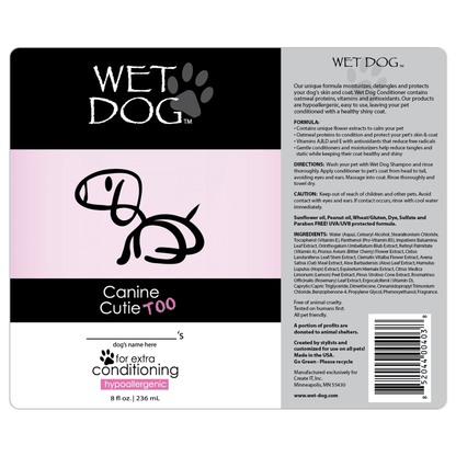 Wet Dog Canine Cutie Calming Conditioner