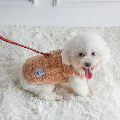 Warm Fleece Pullover for Dogs