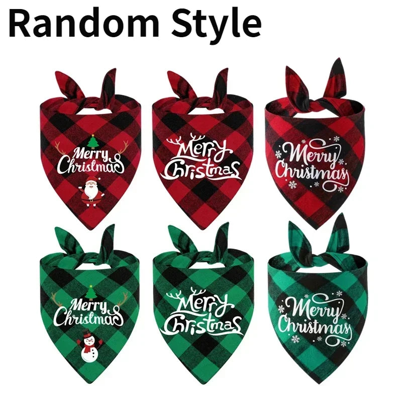 Christmas Dog Bandanas