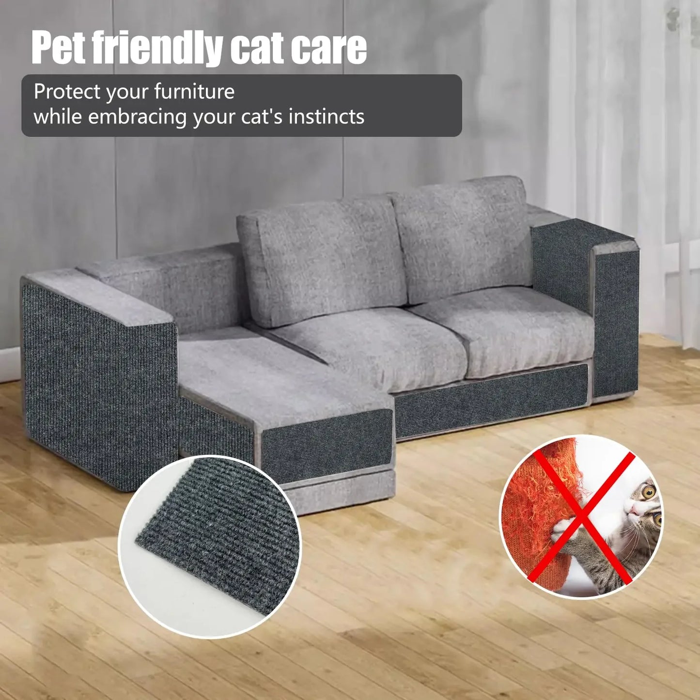 Anti-Scratch Cat Wall Panel