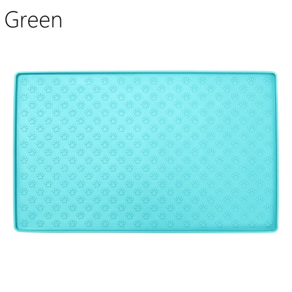 Waterproof Silicone Pet Placemat – Non-Slip Feeding Mat