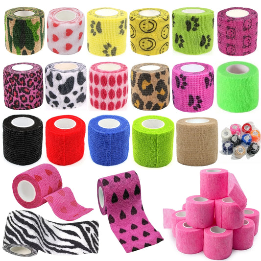 Self-Adhesive Elastic Bandage Wrap (6/12 Pack)