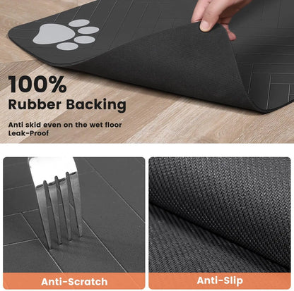 QuickDry Pet Feeding Mat