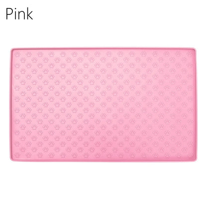 Waterproof Silicone Pet Placemat – Non-Slip Feeding Mat