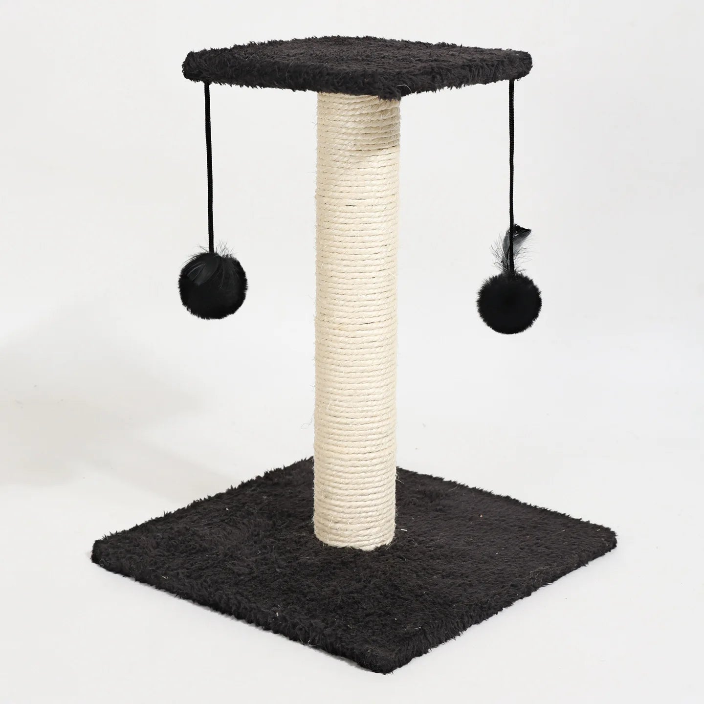 Agave Cat Scratching Post with Hanging Toy