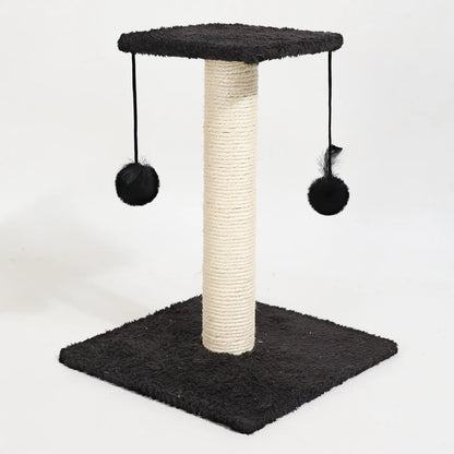 Agave Cat Scratching Post with Hanging Toy