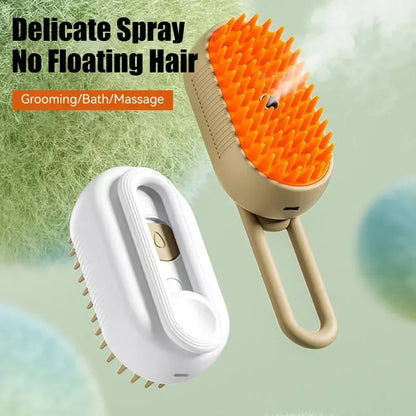 Electric Pet Comb with Spray