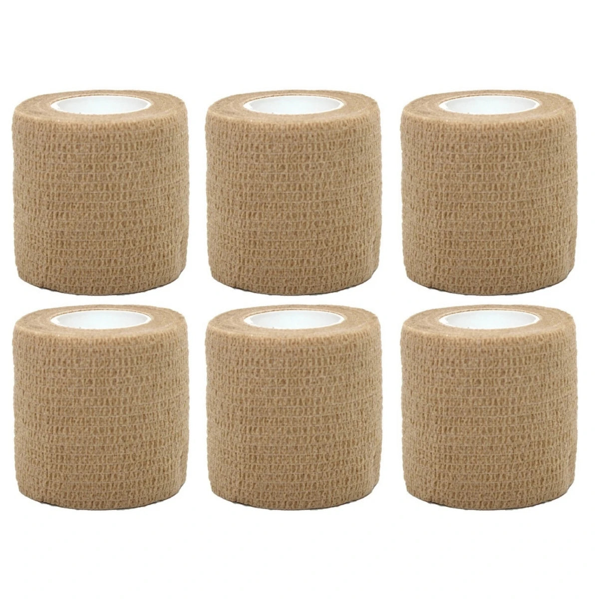 Self-Adhesive Elastic Bandage Wrap (6/12 Pack)