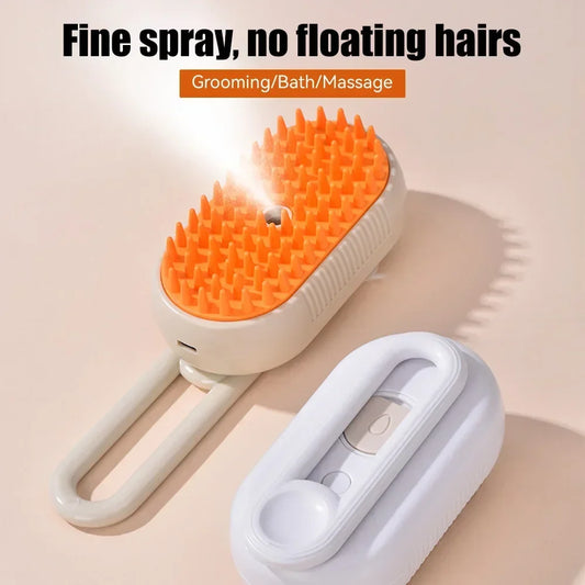 Electric Pet Comb with Spray