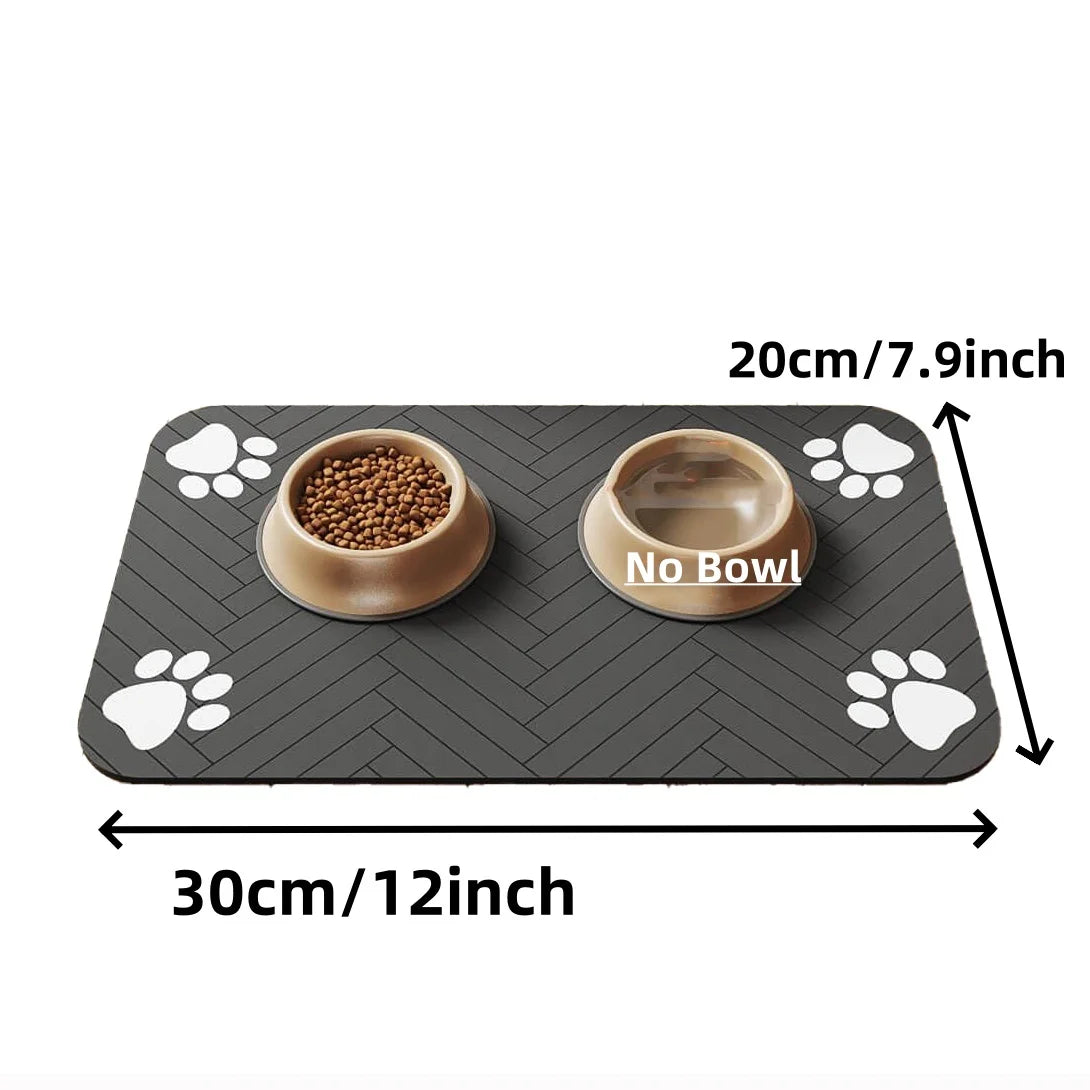 QuickDry Pet Feeding Mat