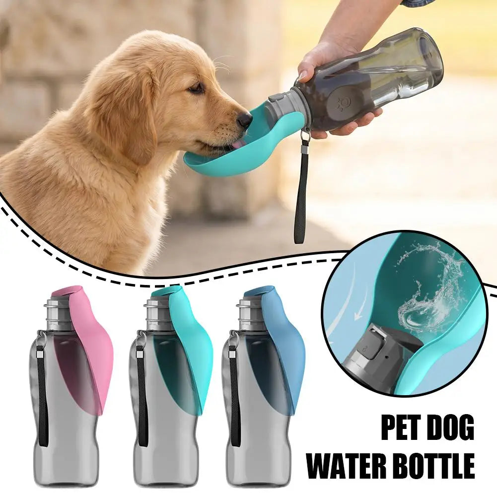 Portable Dog Water Bottle – Leakproof Travel Dispenser