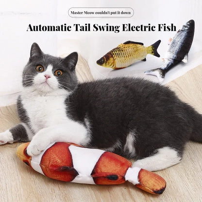 USB Rechargeable Flopping Fish Cat Toy