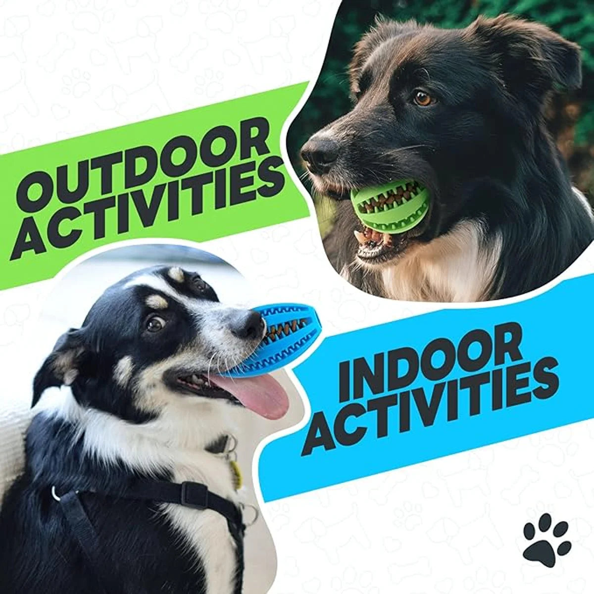 Interactive Dog Treat Ball – Dental Chew Toy
