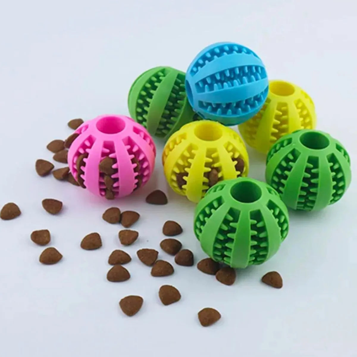 Interactive Dog Treat Ball – Dental Chew Toy