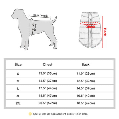 Winter Dog Jacket – Warm Pet Coat