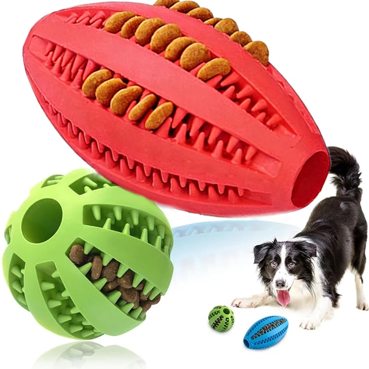 Interactive Dog Treat Ball – Dental Chew Toy