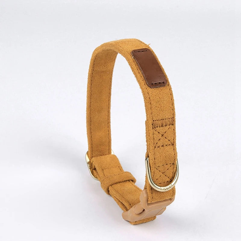 Soft Breathable Dog Collar Harness Leash Set
