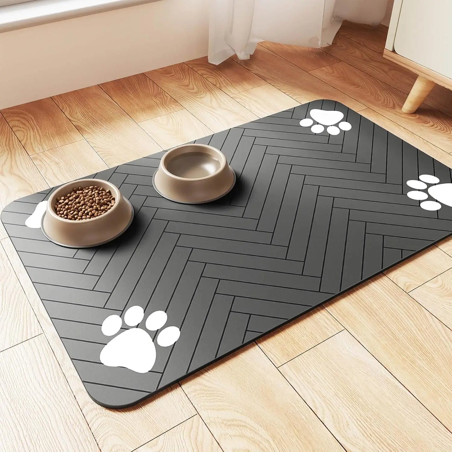 QuickDry Pet Feeding Mat