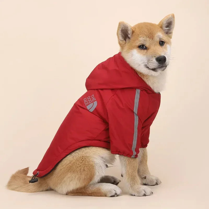 Warm Hooded Dog Jacket