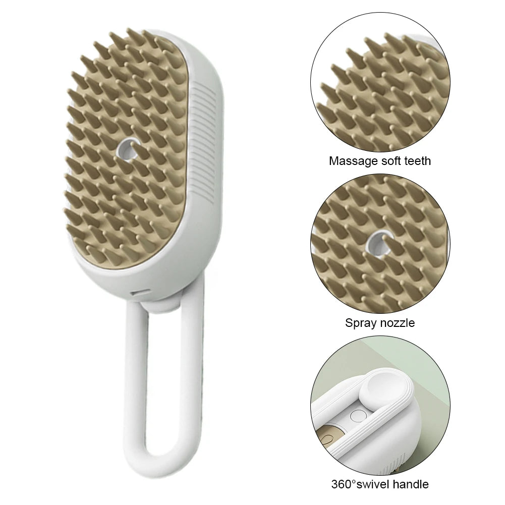 3 in 1 Electric Spray Hair Brushes