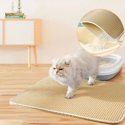 Waterproof Double Layer Pet Litter Mat