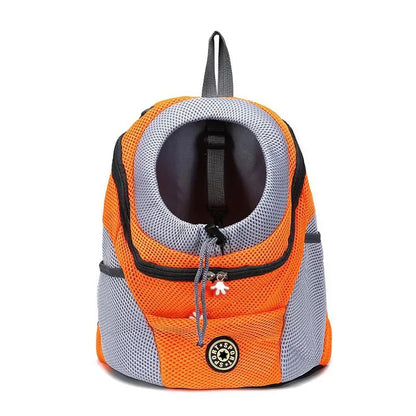 Breathable Pet Backpack Carrier – Reflective Travel Bag