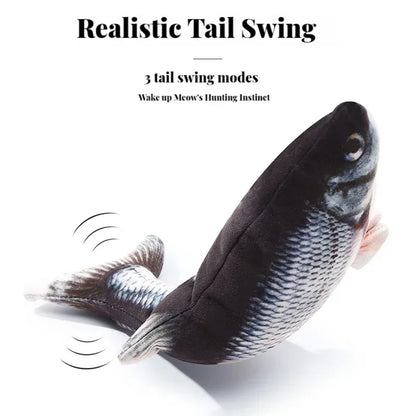 USB Rechargeable Flopping Fish Cat Toy