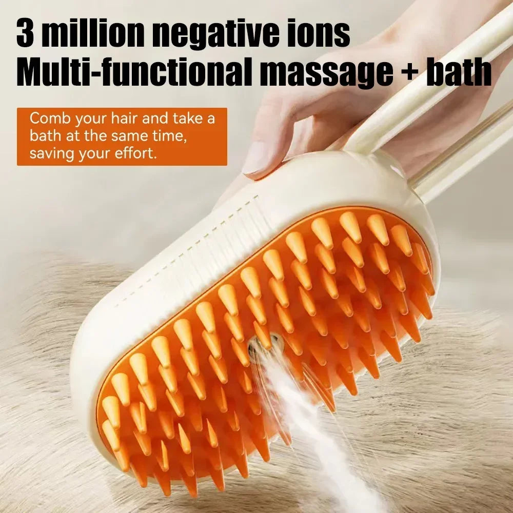 Electric Pet Comb with Spray