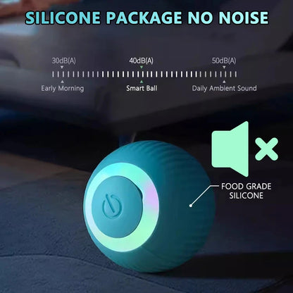 Smart Automatic Rolling Cat Ball Toy