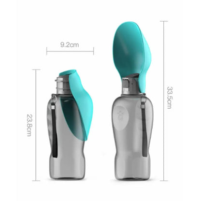 Portable Dog Water Bottle – Leakproof Travel Dispenser