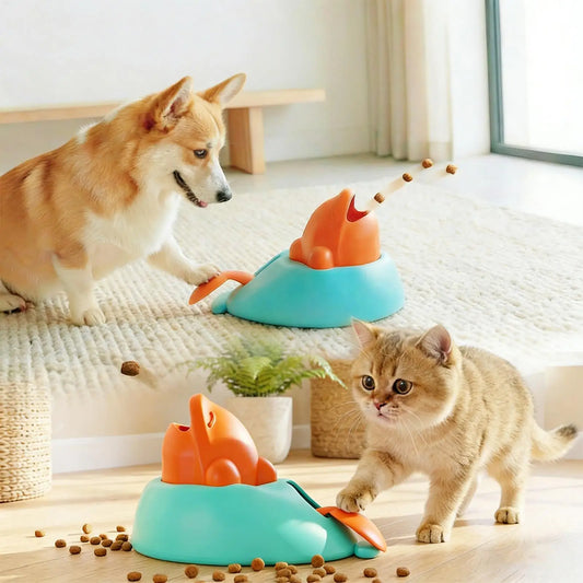 Interactive Dog Treat Dispenser Toy
