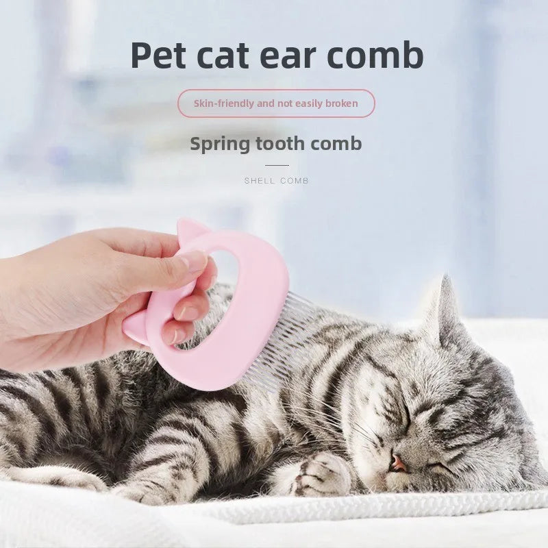 Pet Grooming Massage Brush – Hair Removal Comb