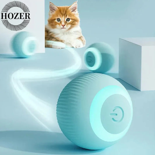 Smart Automatic Rolling Cat Ball Toy