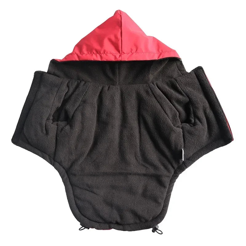 Warm Hooded Dog Jacket