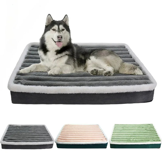 Orthopedic Memory Foam Dog Bed – Washable Calming Pet Mattress