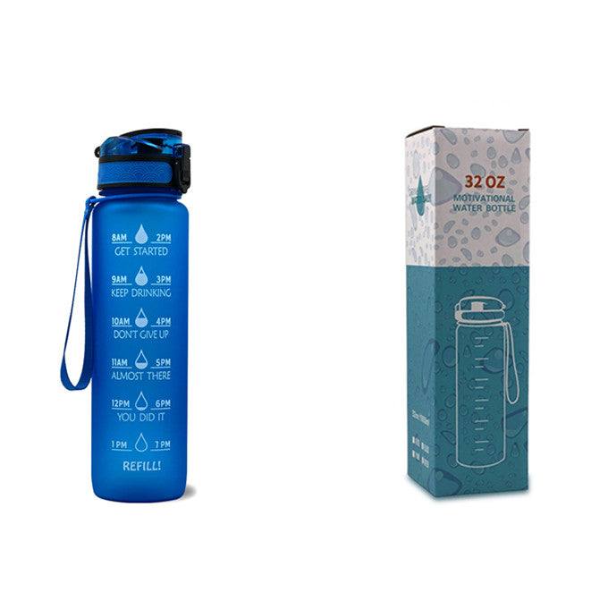 1L Tritan Water Bottle Time Marker