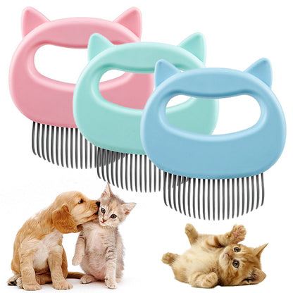 Pet Grooming Massage Brush – Hair Removal Comb